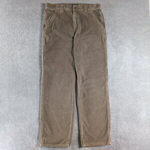 Vans Corduroy Pants Mens 31x30 Tan Drill Chore Carpenter Loose Fit Sk8 Grunge
